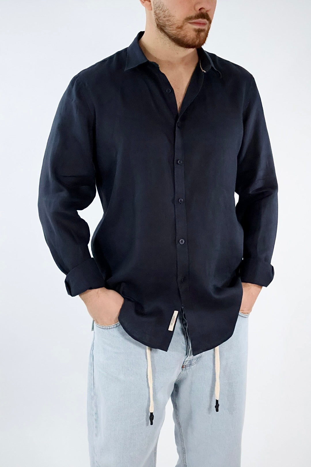 Camicia Lino 619S GIANNI LUPO
