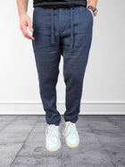Pantalone coulisse lino GIANNI LUPO