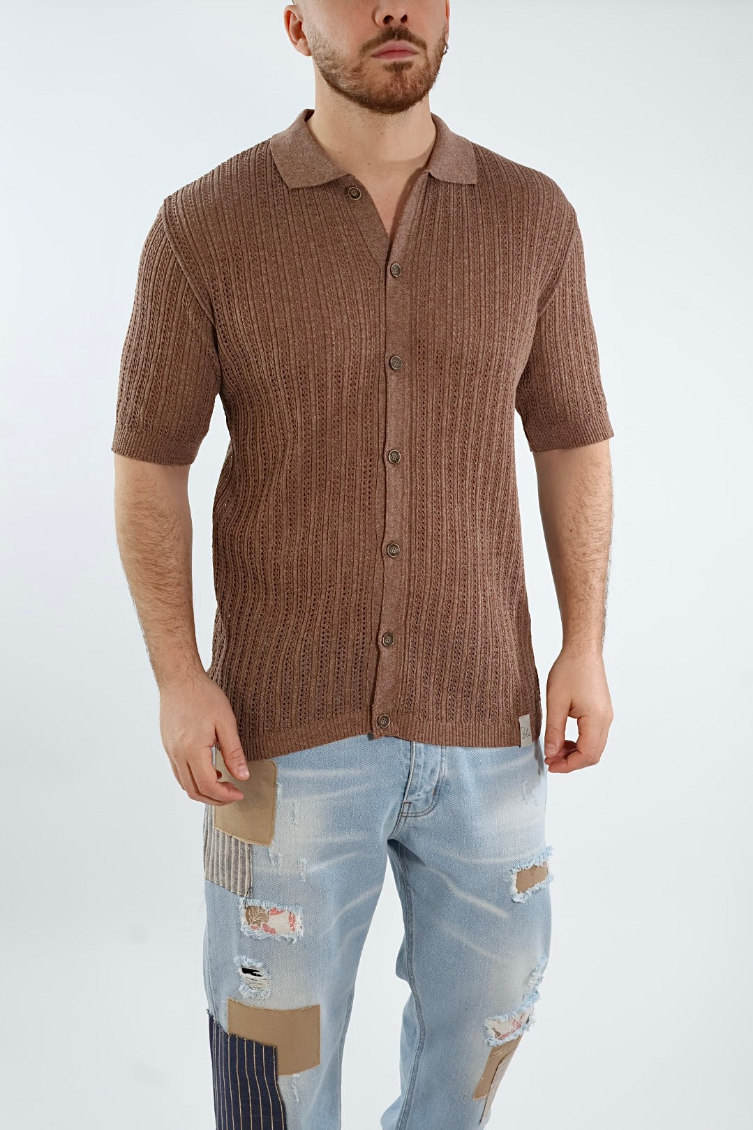 Polo in maglia casio 56 BL11