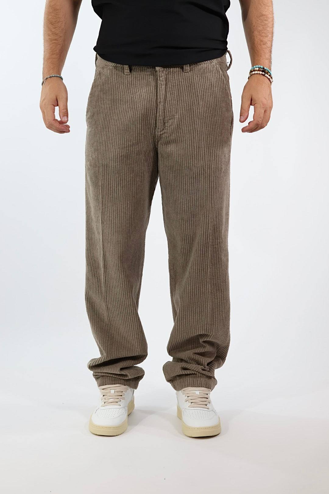 Pantalone velluto Meleda chino loose RV5FAN PONT