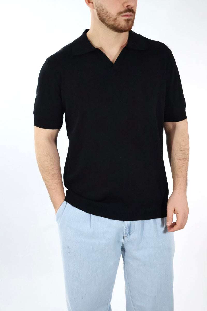 Polo in maglia lino/viscosa 338  LANDEK