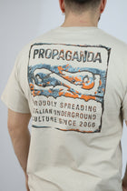 T Shirt label rust tee 651 PROPAGANDA