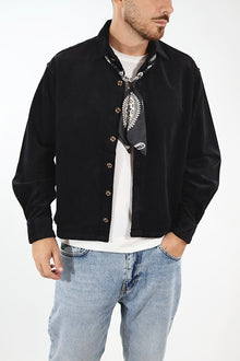 Camicia cropped Jersey velluto 344 BERNA