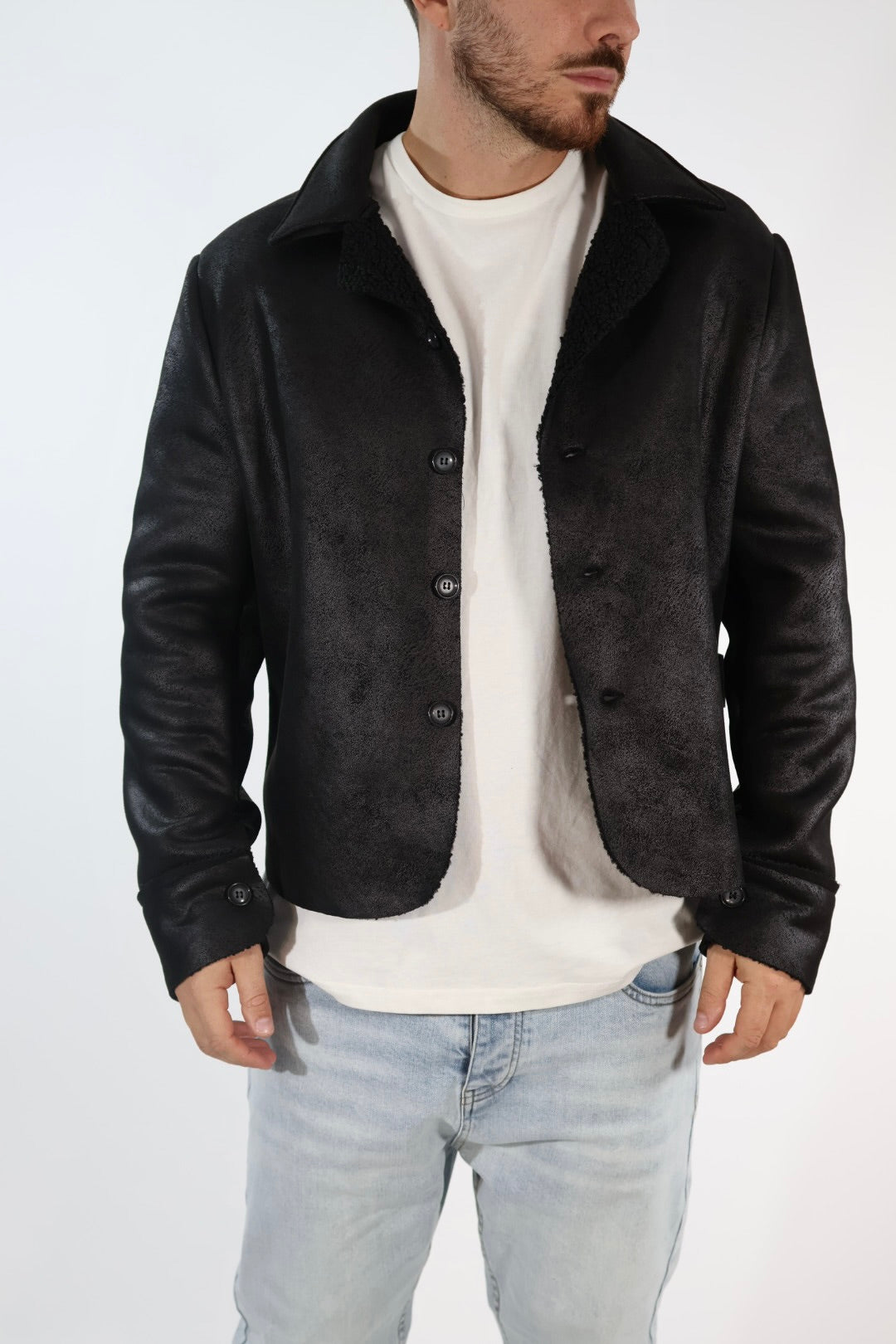 Giacca 055 montone cropped  BERNA