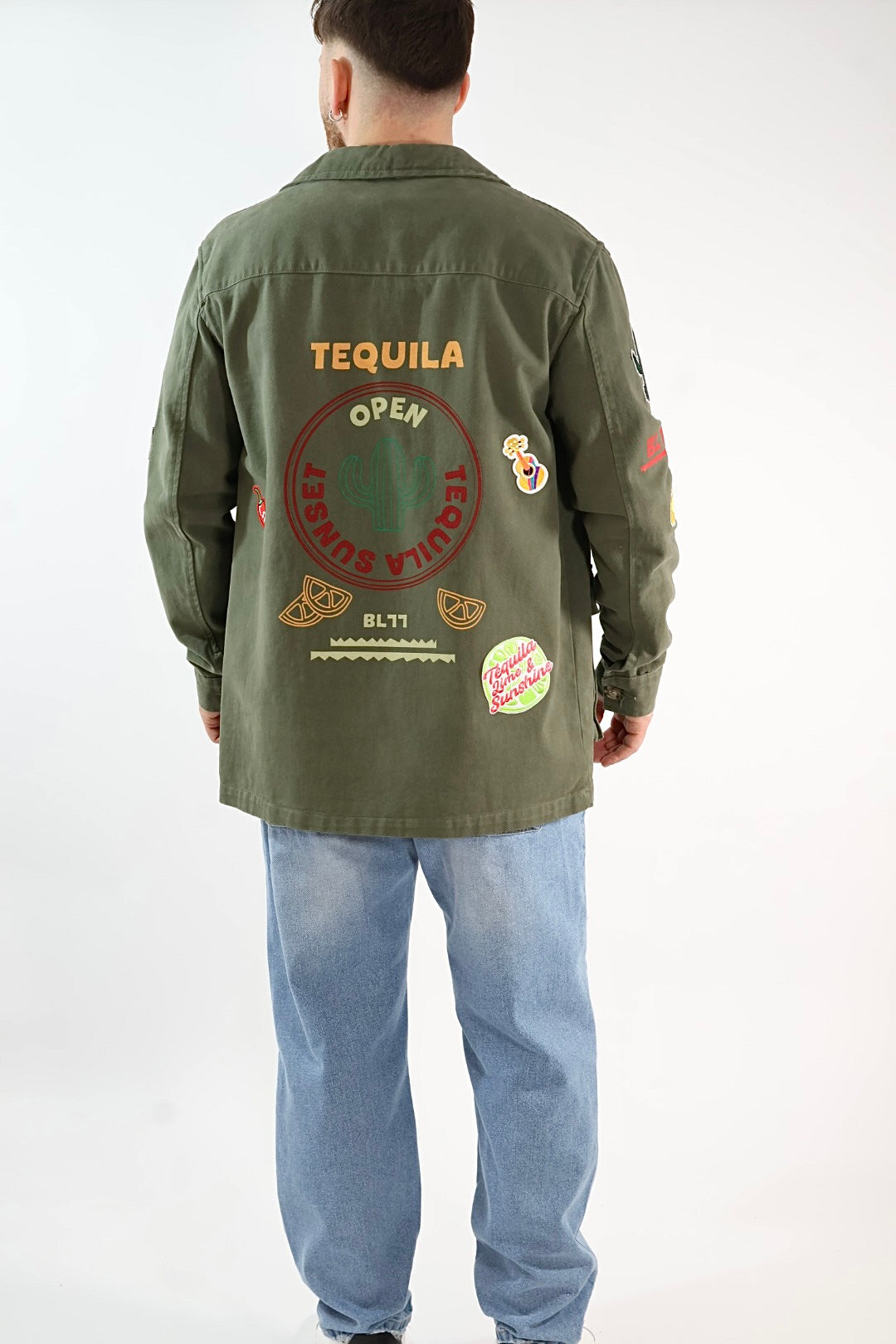 Sahariana Stampa/Patch Milirare TEQUILA57 BL11