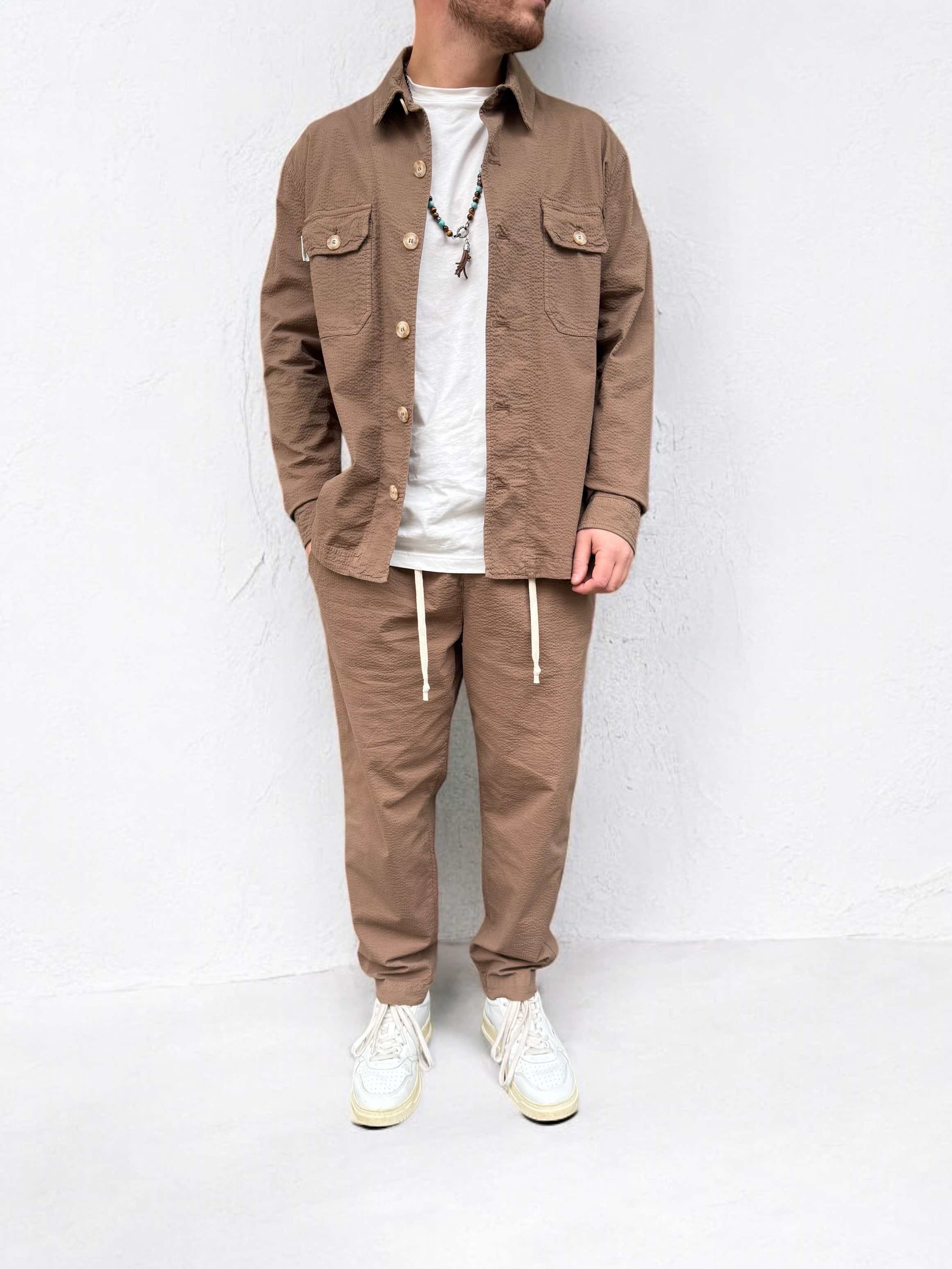 Pantalone coulisse goffrato BL11