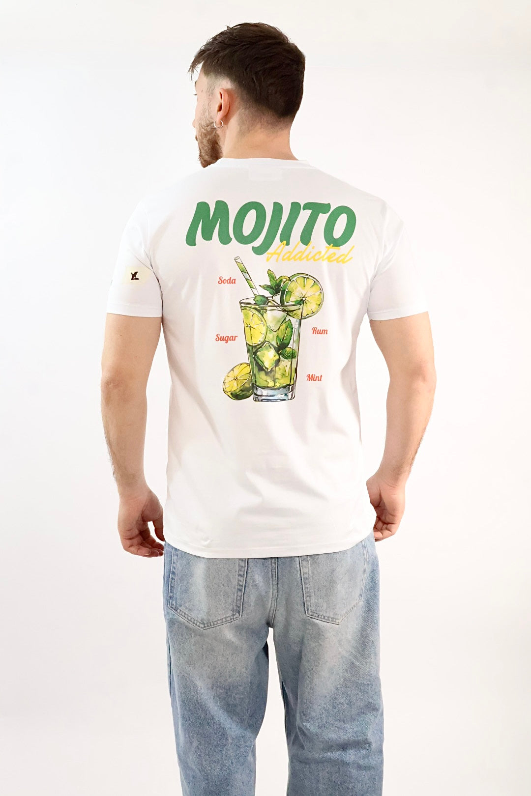 T-shirt ricamo mojito addicted 1903 SUPERCULTURE