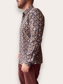 Camicia fantasia cotone BERNA