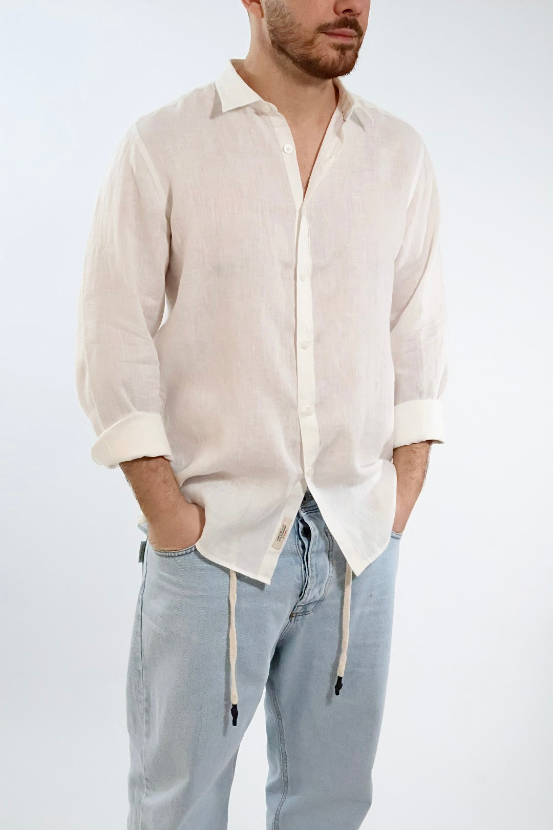Camicia Lino 619S GIANNI LUPO