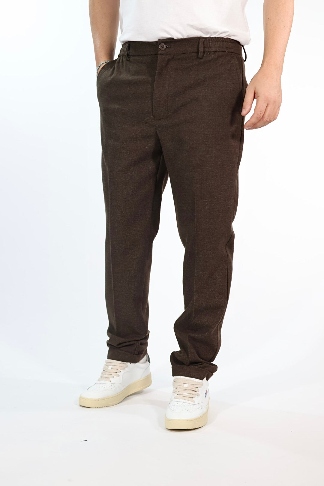 Pantalone P02 slim fit moro OVERD