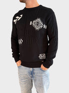 Maglione intarsio 0001 BL11