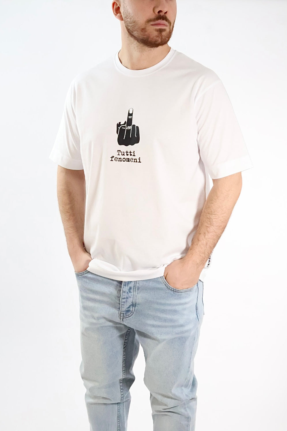 T-shirt dito medio 083 BERNA