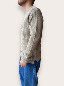 Maglione rettangoli BL11