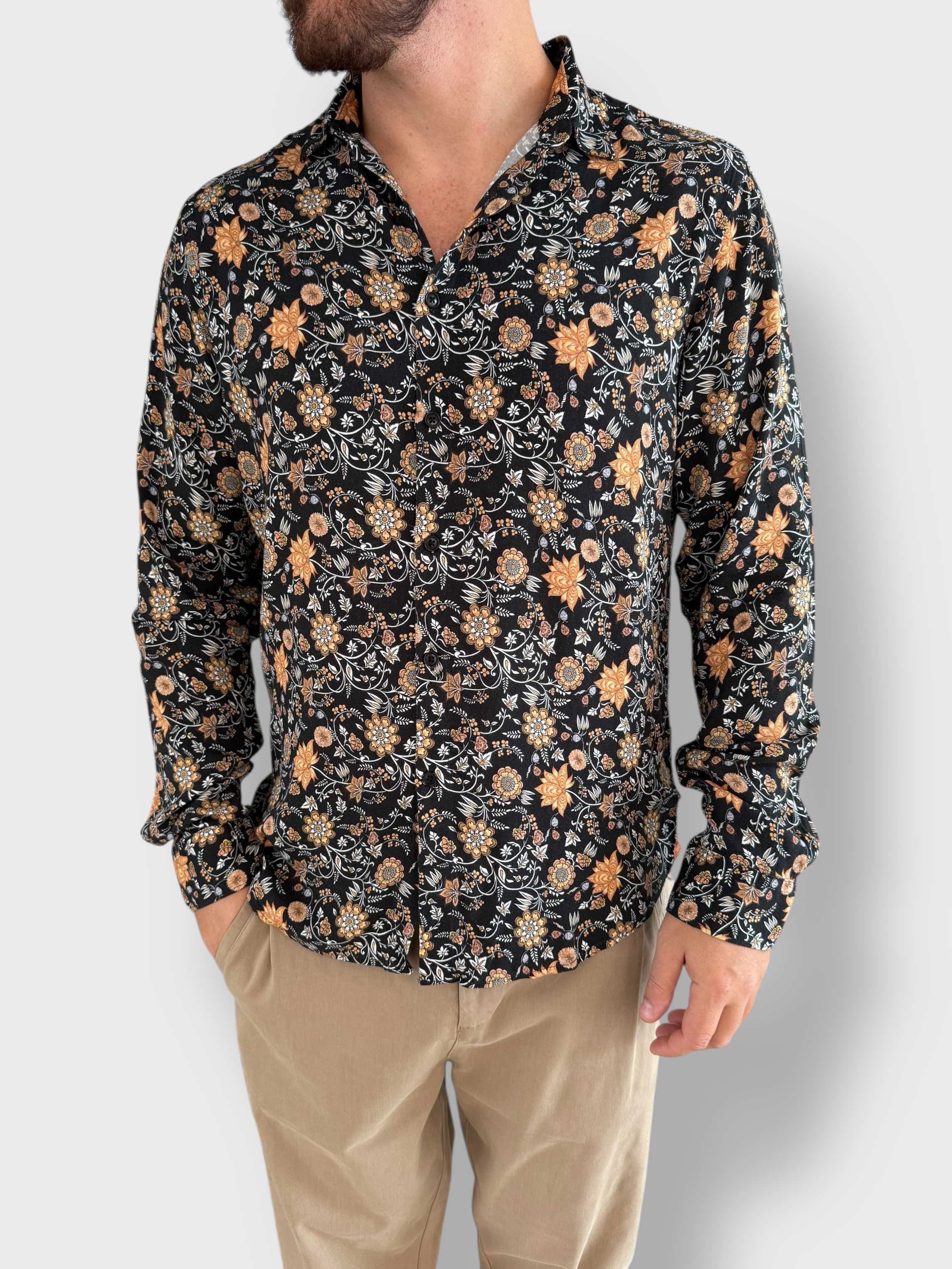 Camicia viscosa fantasia 130DA GIANNI LUPO