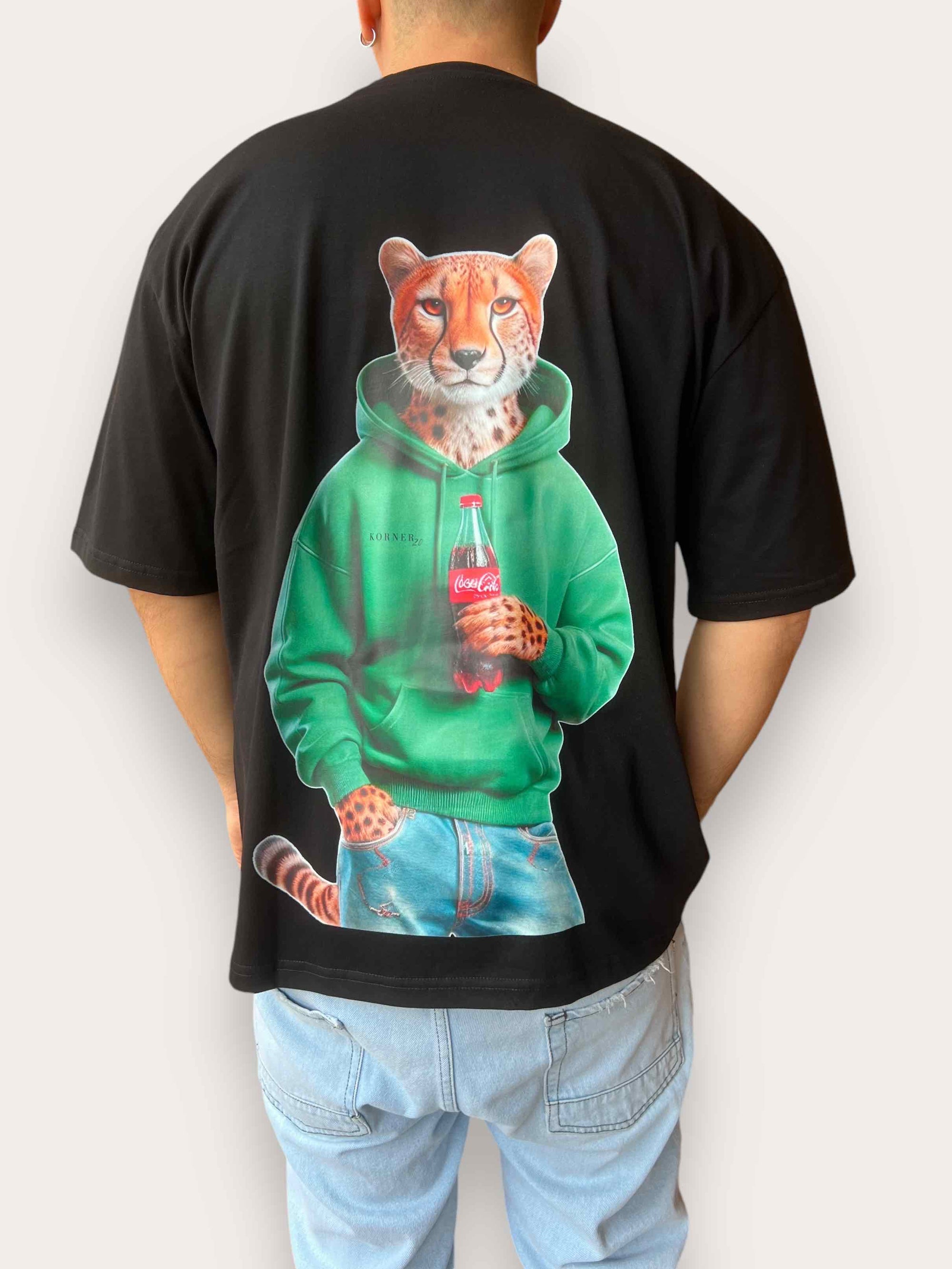 T shirt Party Animals Ghepardo KORNER 20