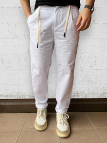 Pantalone goffrato BL11