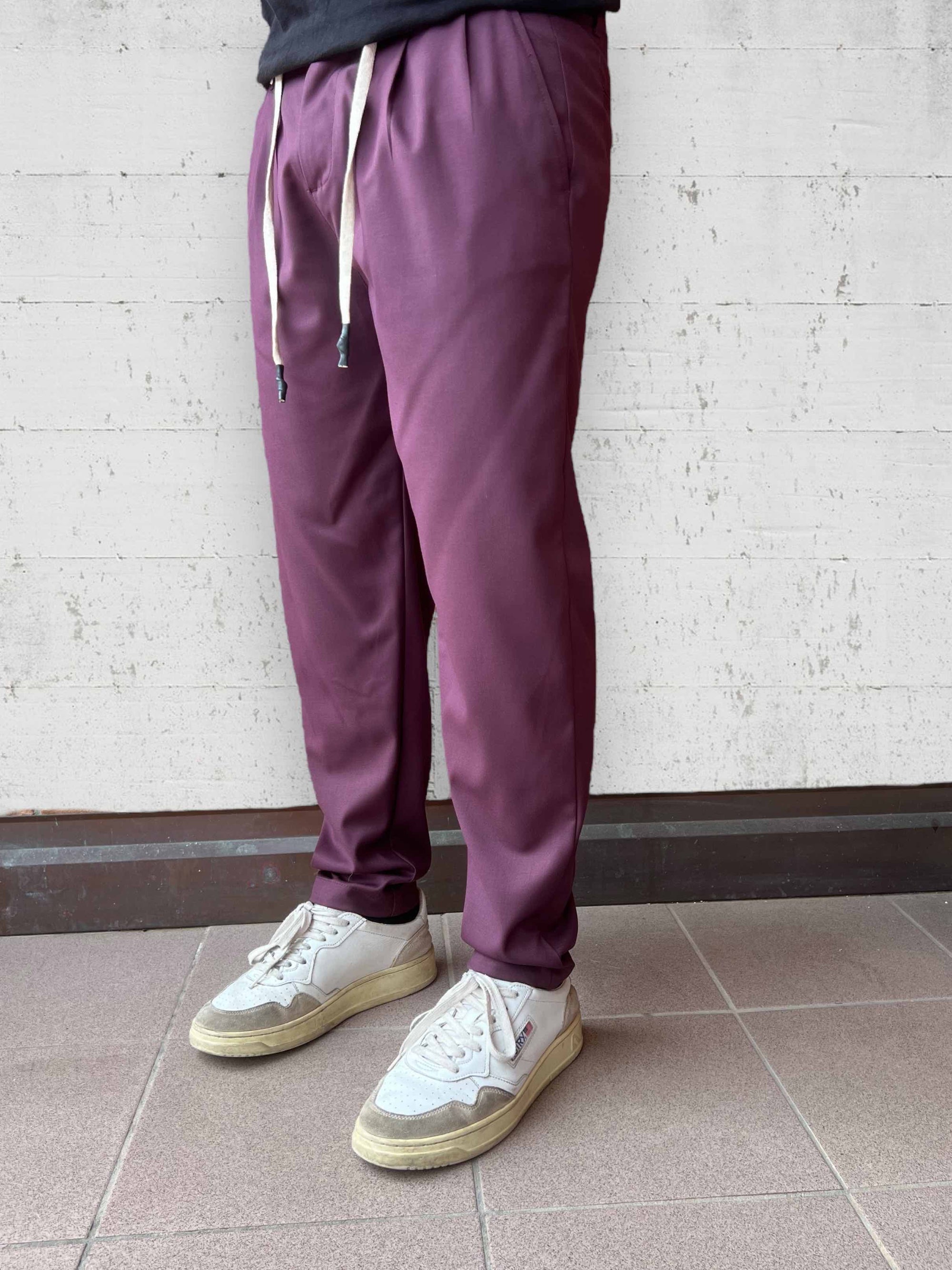 Pantalone coulisse poliviscosa BL11