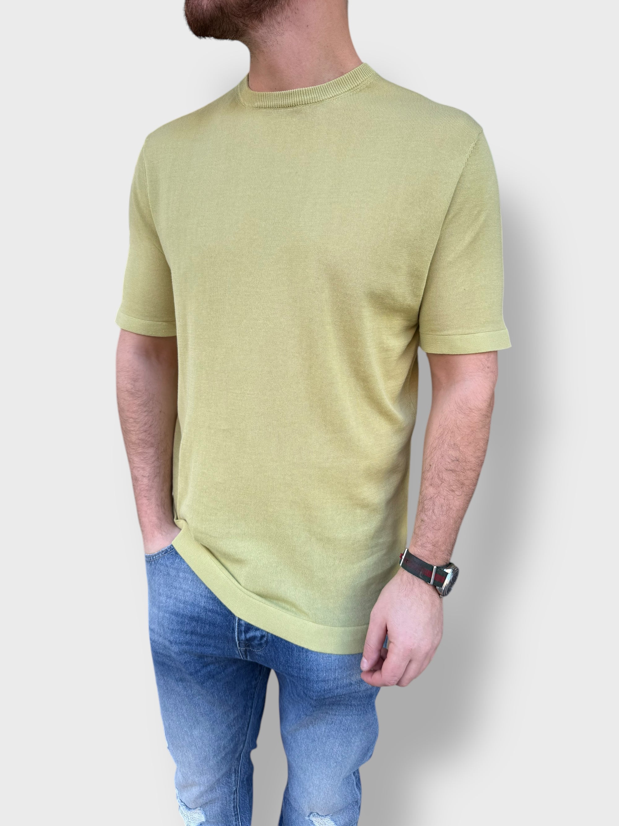 T-shirt in maglia OVERD