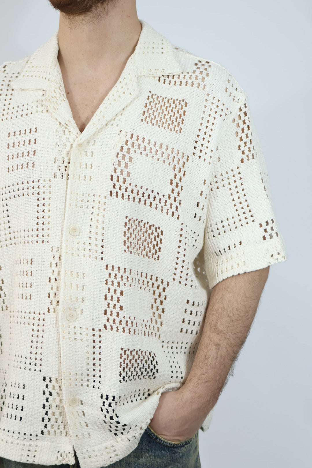 Camicia crochet m/m  641 I’M BRIAN