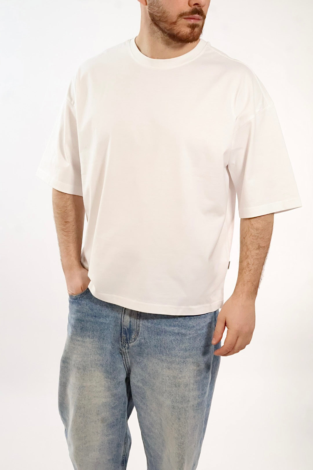 T-shirt basic cropped 811 ONLY & SONS