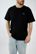 T-shirt basic ricamo semiover 001 BL11