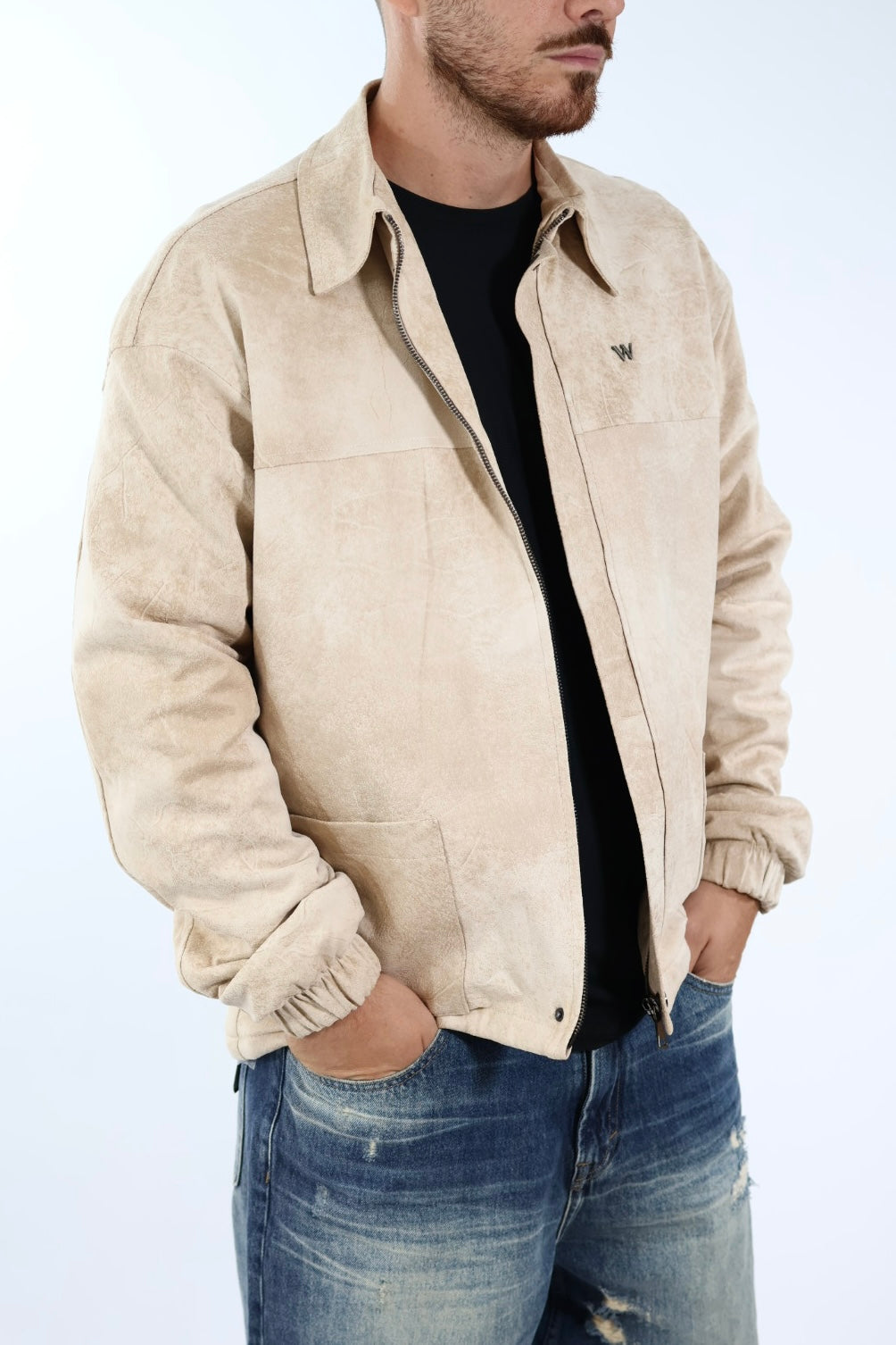Giacca JL81 suede  WHY NOT BRAND