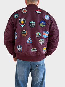 Giubbotto bomber patch 298 BERNA