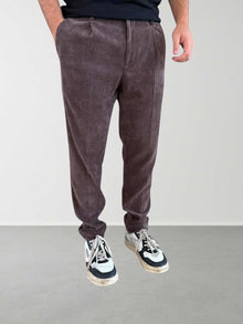 Pantalone tapered fit velluto P31 OVERD
