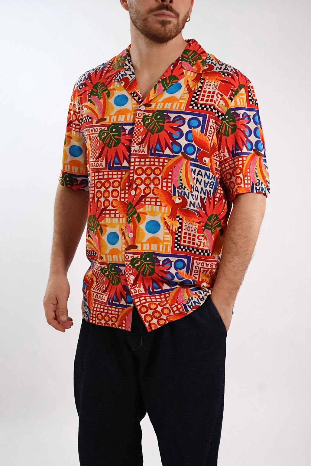 Camicia m/m viscosa bowling X08  EFFEK F**K