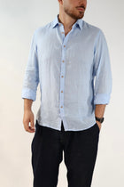 Camicia french puro lino  lin22 WHY NOT BRAND