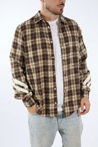 Camicia check flanella logo 840 DISCLAIMER