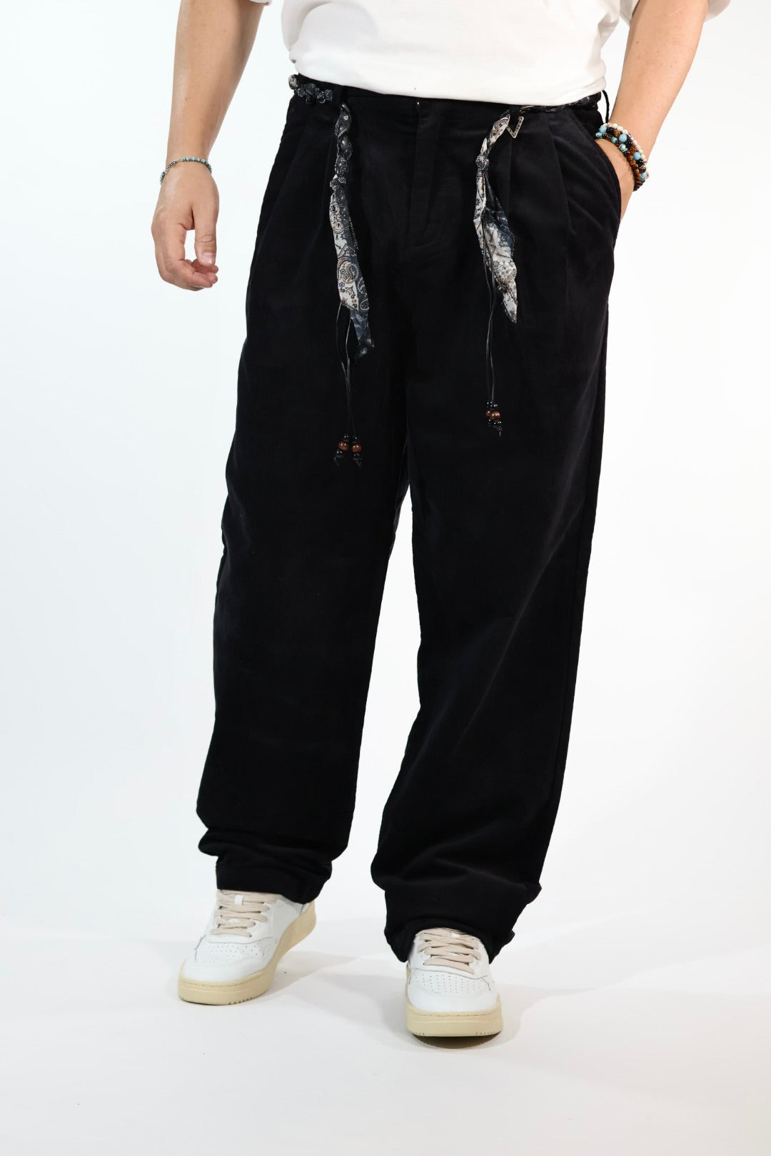 Pantalone 345 old style Jersey velluto  BERNA