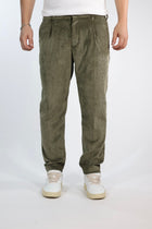 Pantalone P35 tapered fit velluto costine OVERD