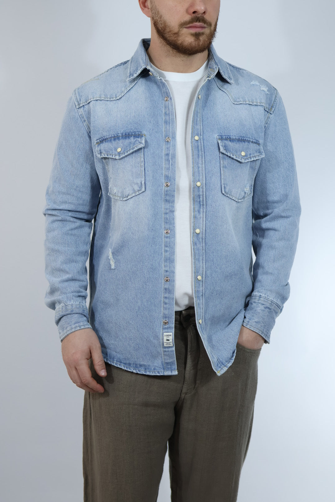 Camicia denim 097 LANDEK