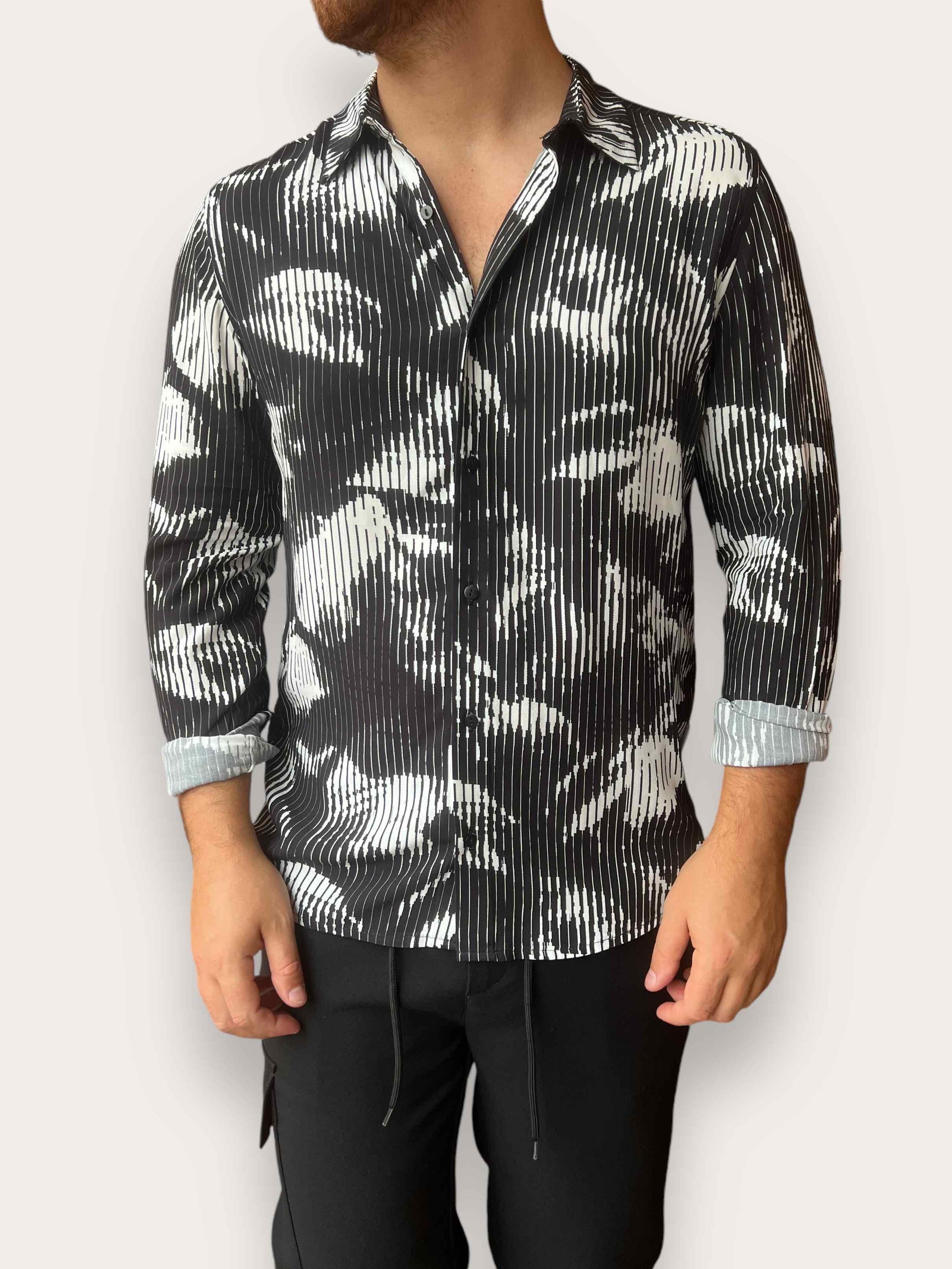 Camicia viscosa vulcano ALTATENSIONE