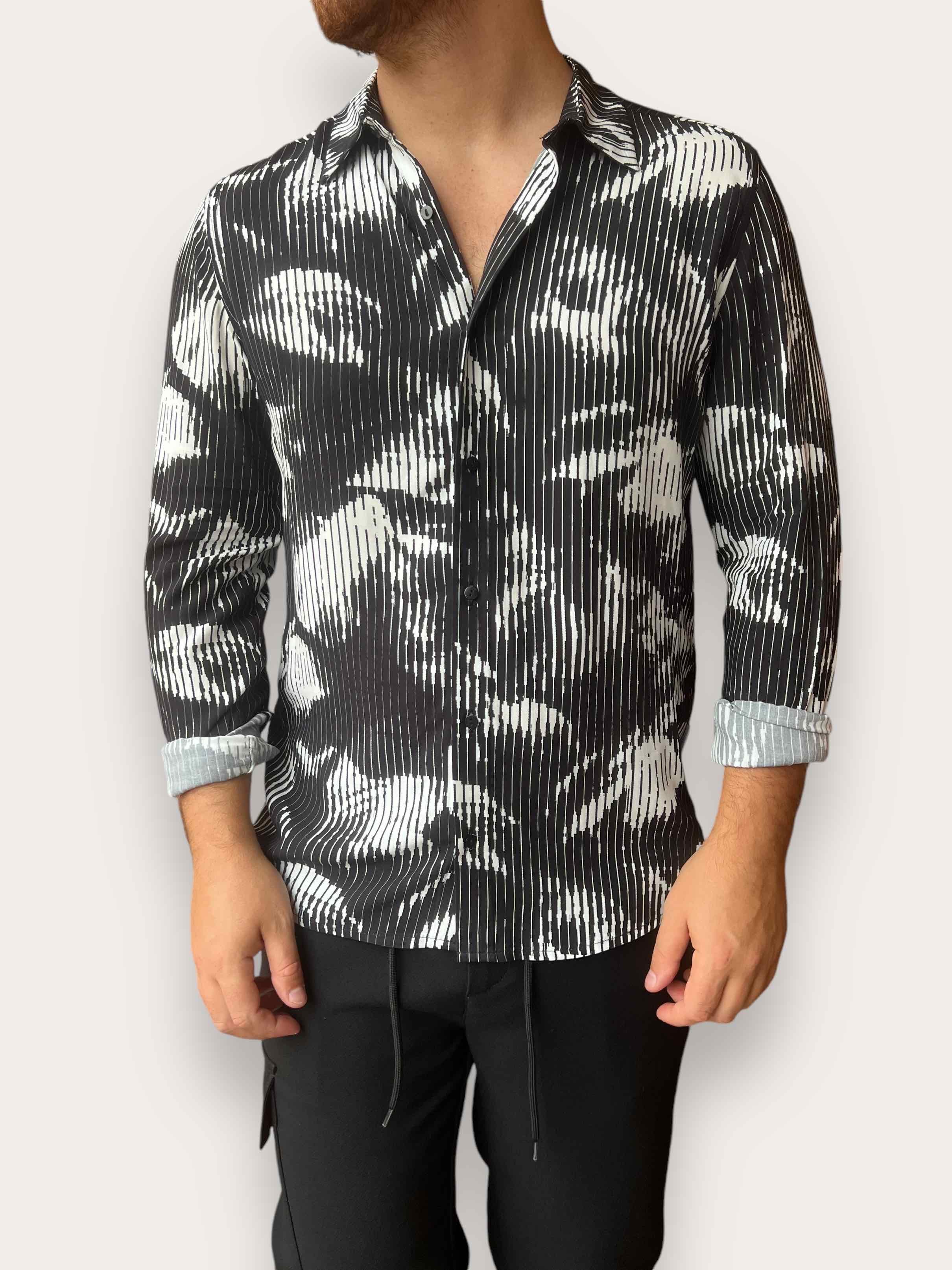 Camicia viscosa vulcano ALTATENSIONE
