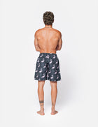 Costume flamingo black Saint Tropez TURKEY