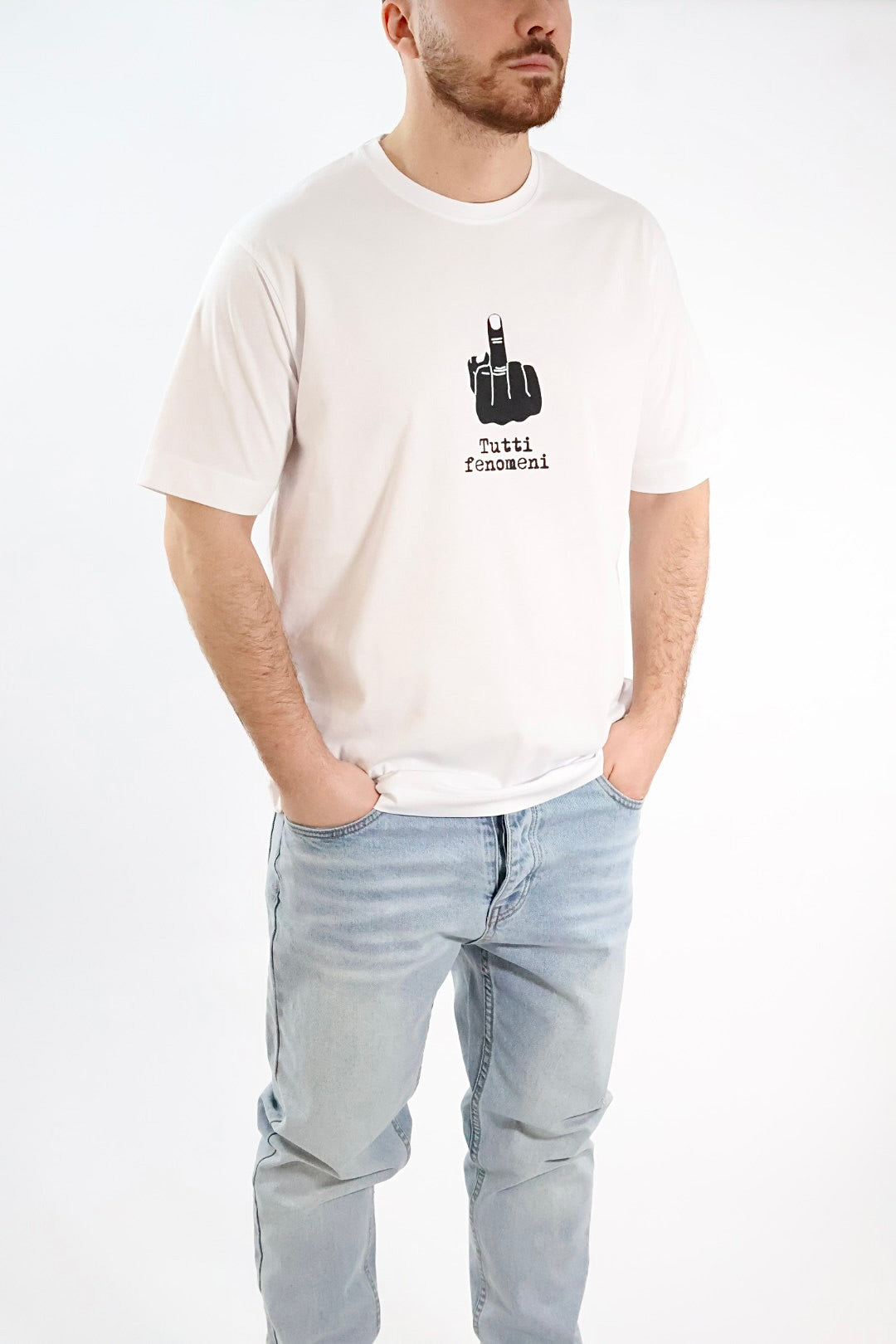 T-shirt dito medio 083 BERNA