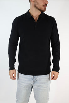 Polo 043 viscosa Nero BERNA
