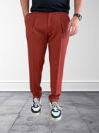 Pantalone tapered doppio filetto P15 OVERD