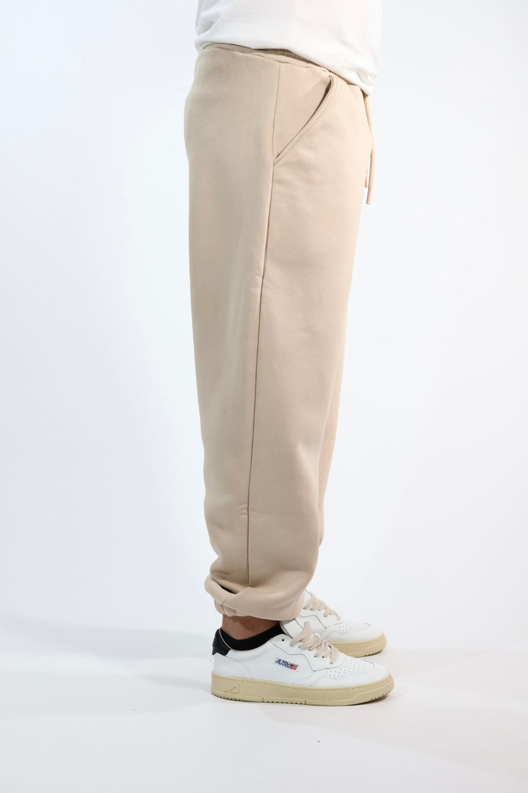 Pantalone 074-1 jogger avorio  BERNA