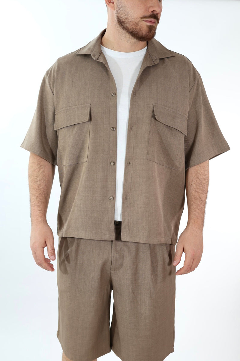 Completo camicia+bermuda Fifth BLACKSUNDAY