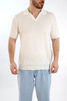 Polo in maglia lino/viscosa 338  LANDEK