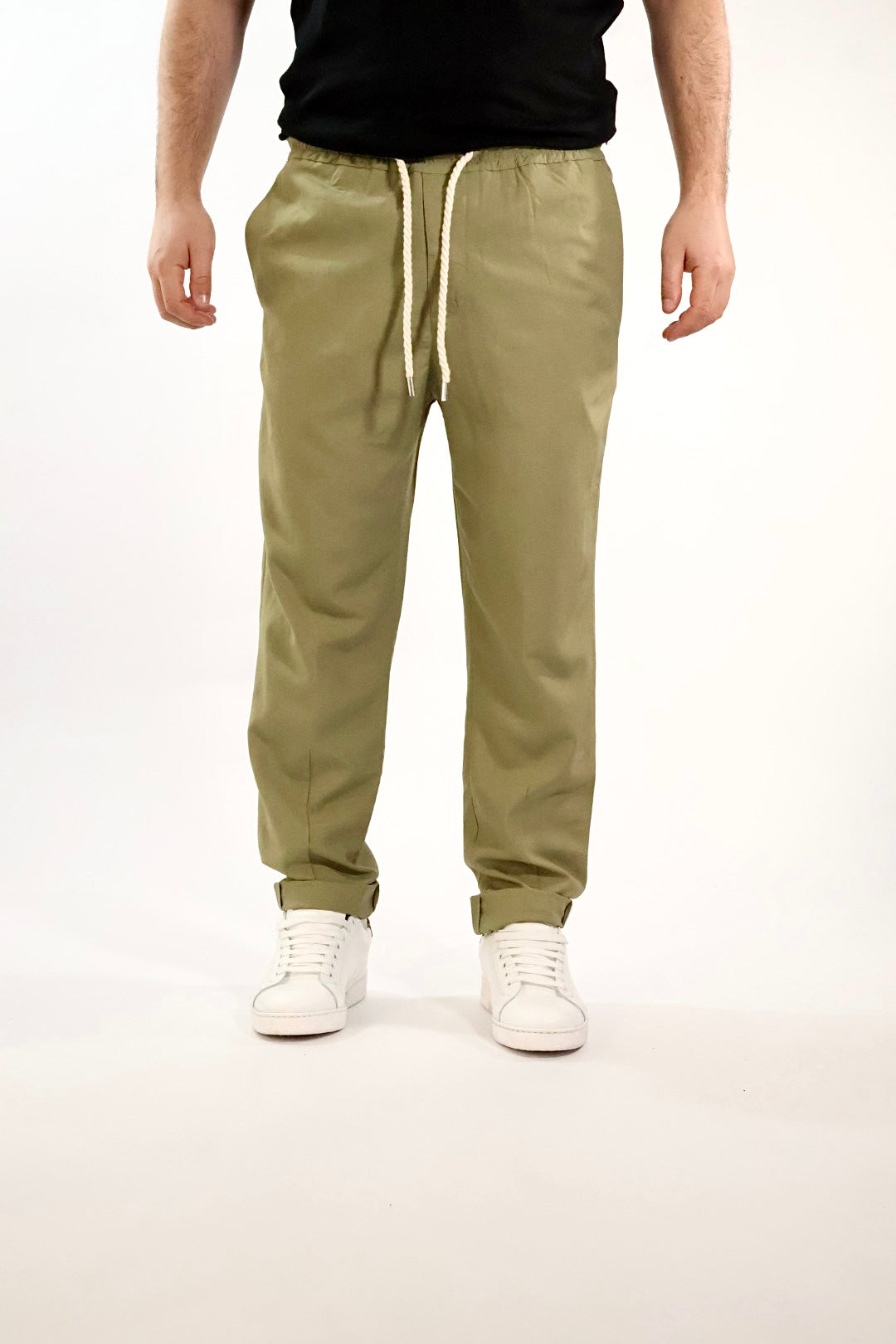 Pantalaccio viscosa/lino 226 BERNA