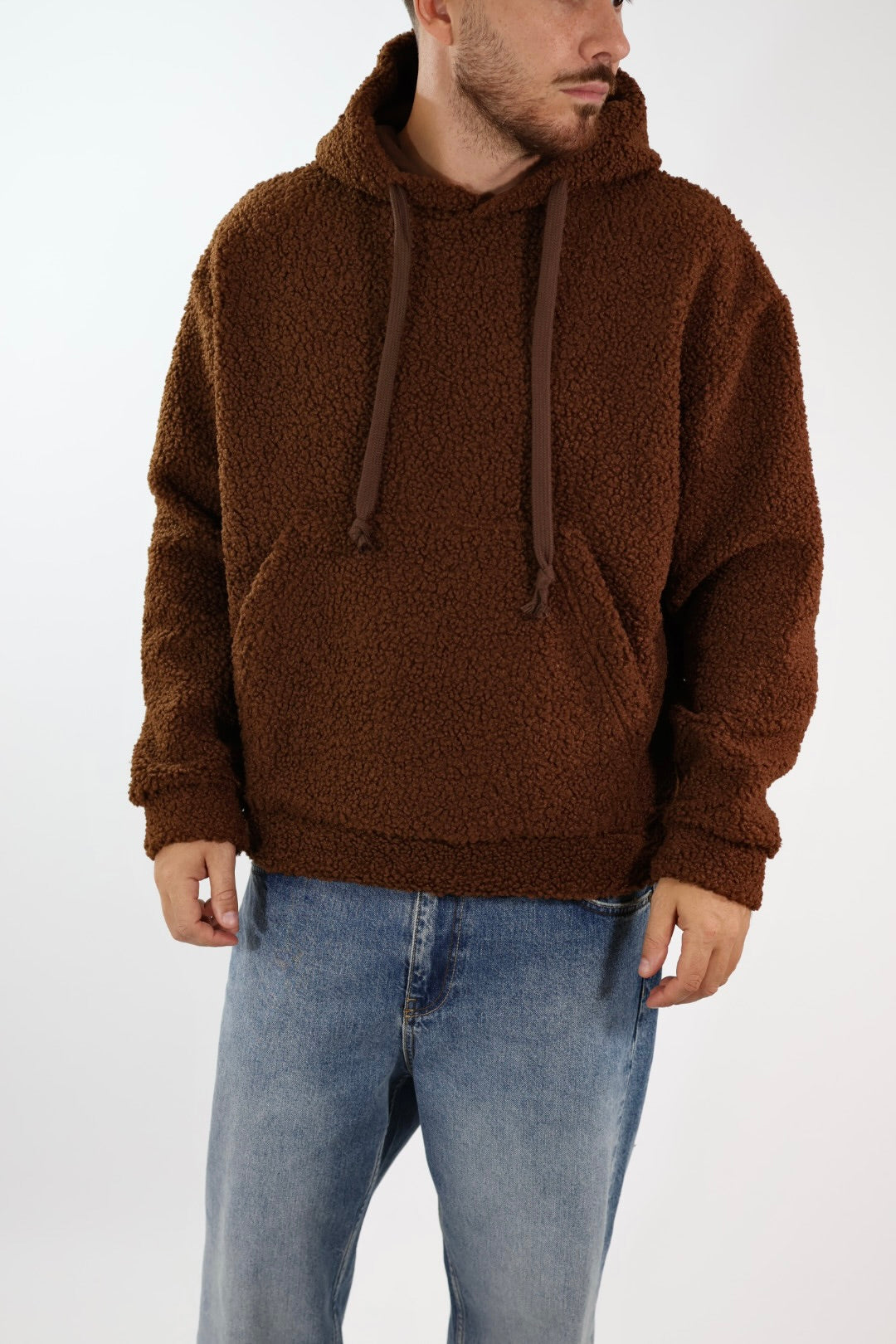 Felpa over fit Boucle F24 OVERD