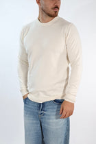 Maglioncino M01 bianco paricollo  OVERD