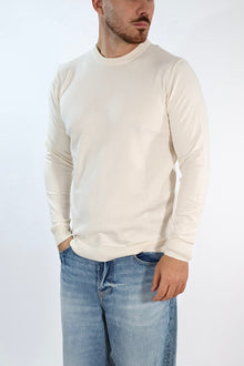Maglioncino M01 bianco paricollo  OVERD