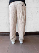 Pantalone velluto trapuntato BERNA