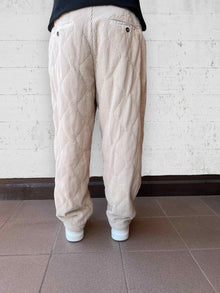 Pantalone velluto trapuntato BERNA
