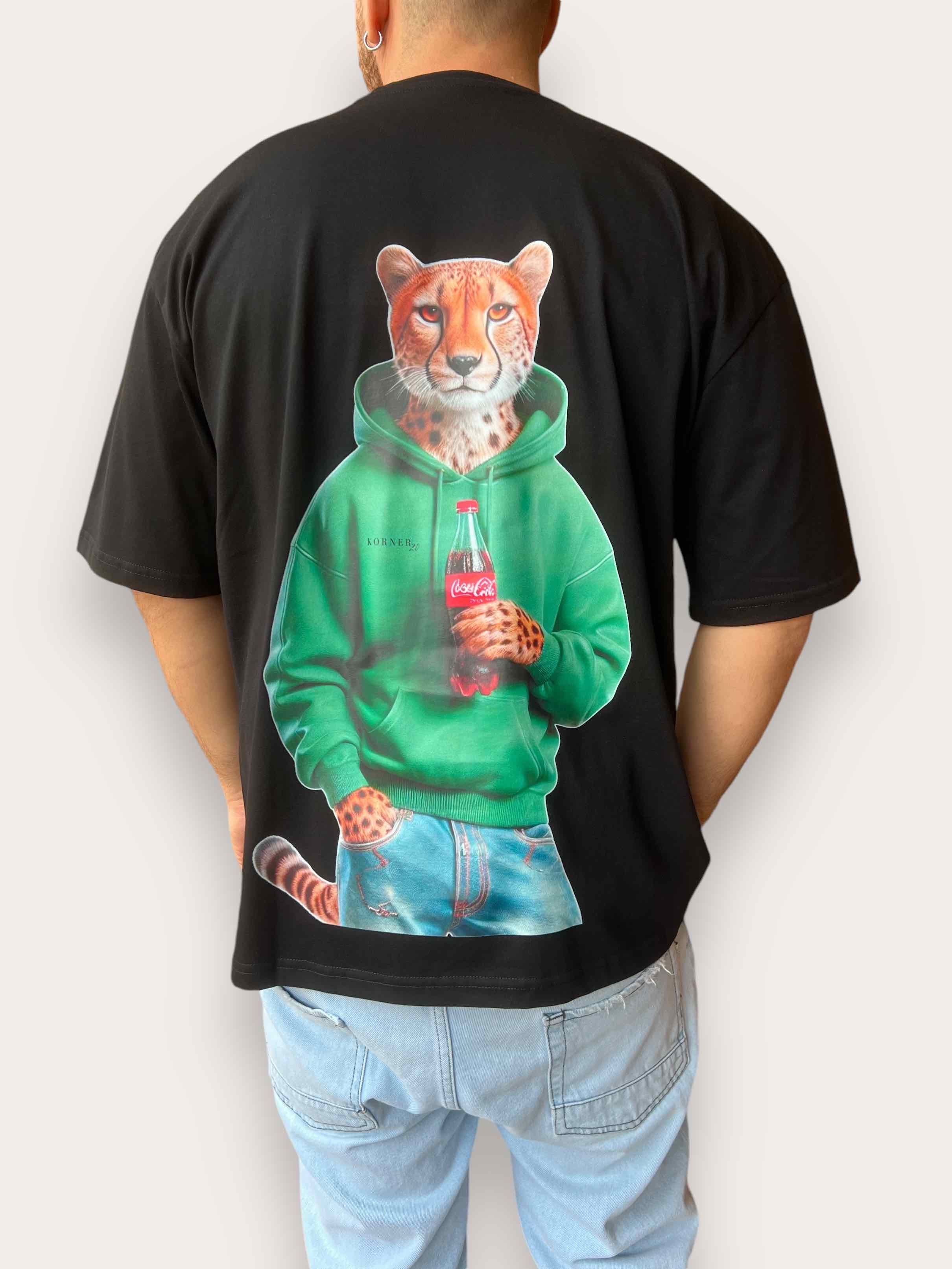T shirt Party Animals Ghepardo KORNER 20
